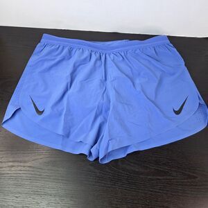 Nike Aeroswift ADV 4" Running Shorts - Men's Large FN3352 411 Blue